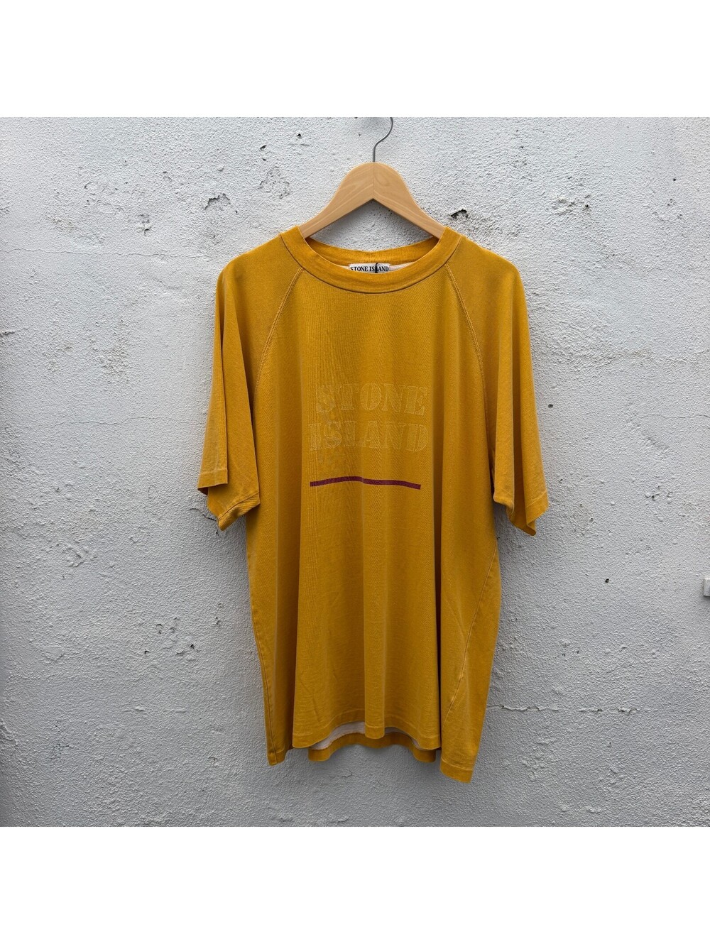 Vintage Stone Island Graphic Print Tshirt 90s